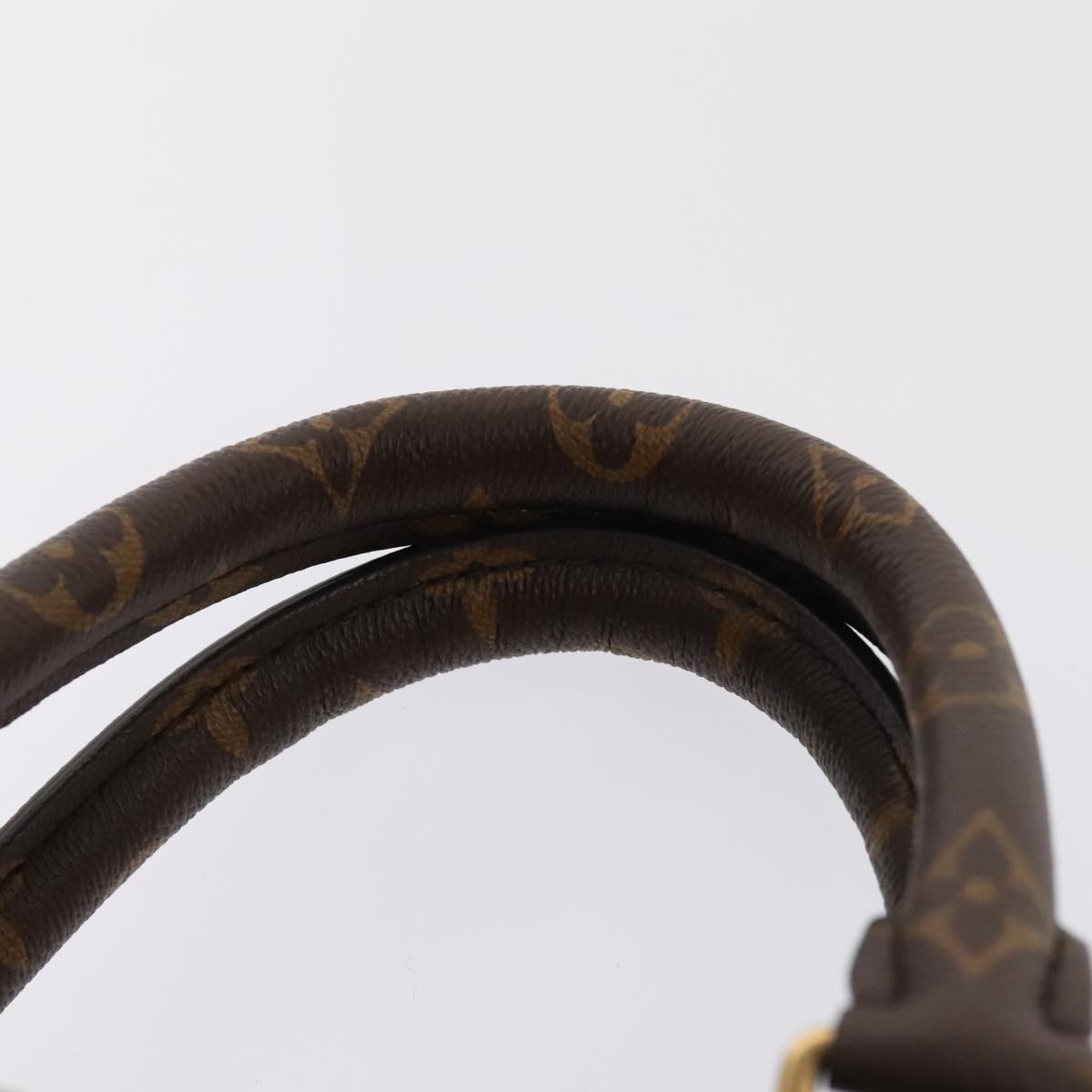 LOUIS VUITTON LV Portrait Keepall Bandouliere 55 Bag Brown M46677 Auth 86022S