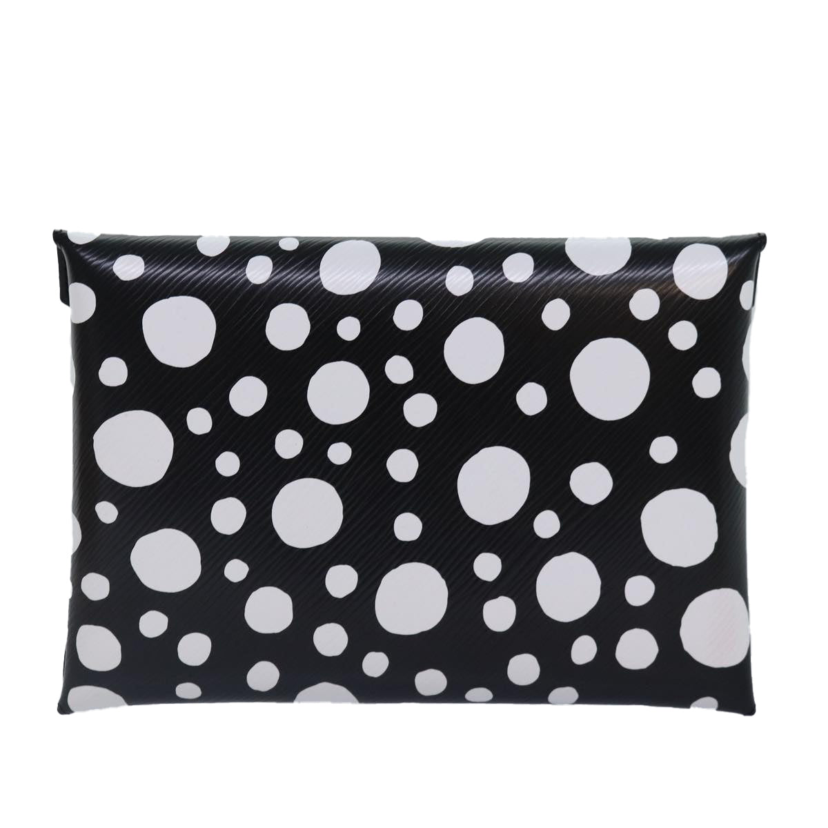 LOUIS VUITTON Epi Yayoi Kusama Pochette Kirigami Pouch Black M81959 Auth 86284SM