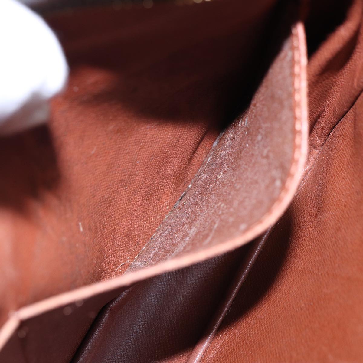 LOUIS VUITTON Monogram Compiegne 28 Clutch Bag M51845 LV Auth 86622