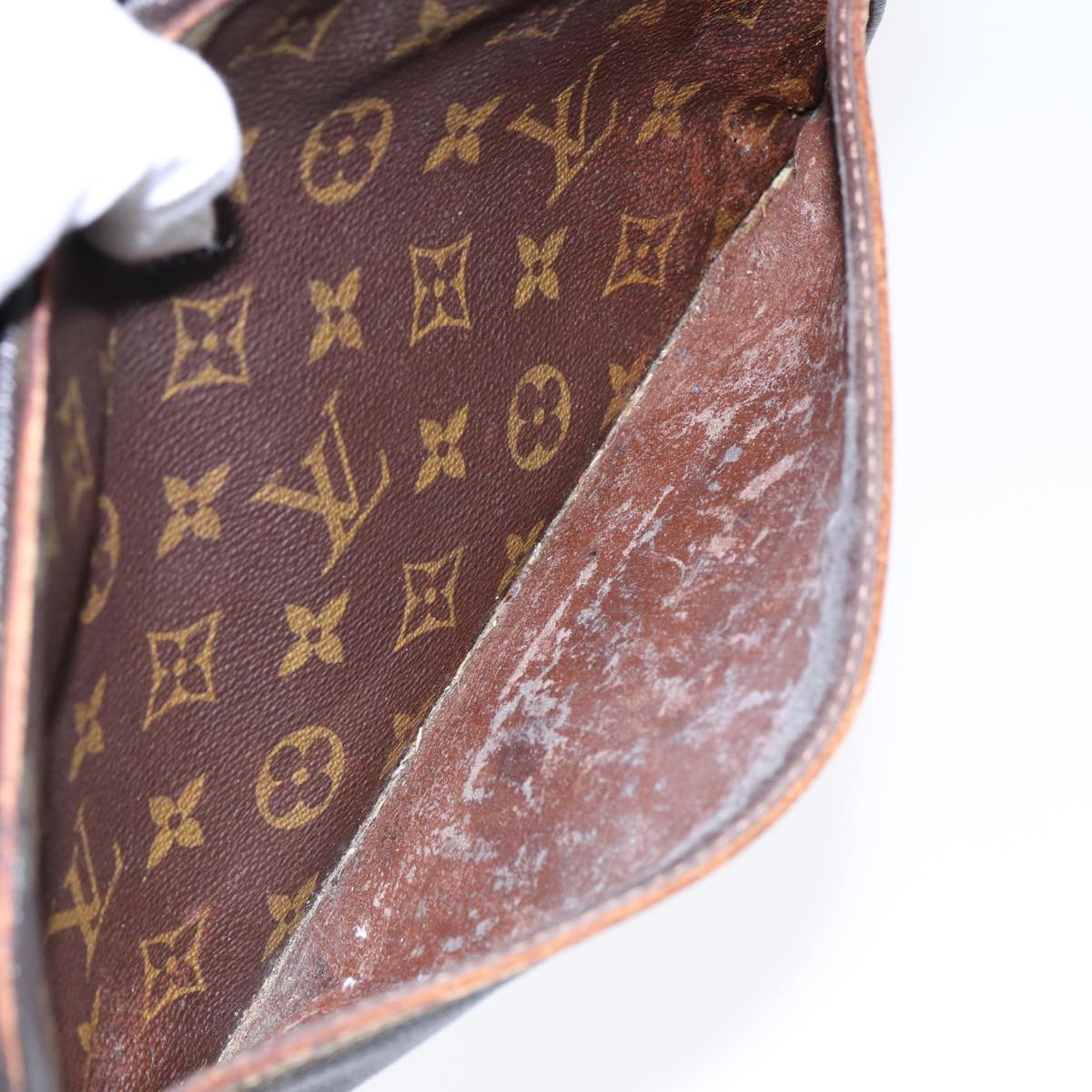 LOUIS VUITTON Monogram Compiegne 28 Clutch Bag M51845 LV Auth 86622