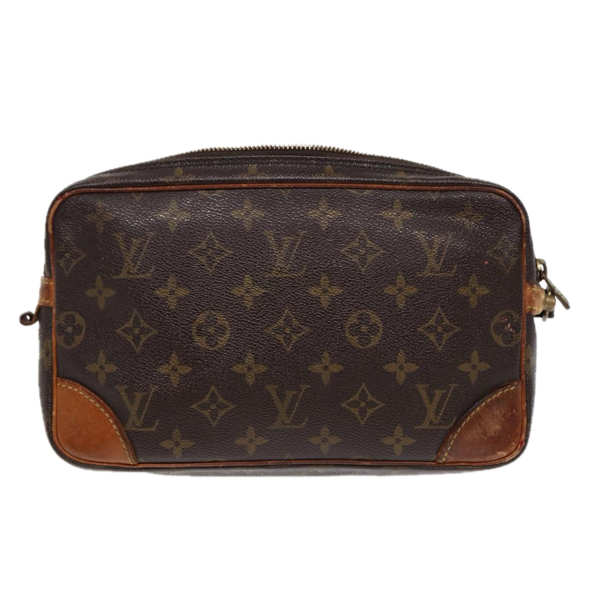 LOUIS VUITTON Monogram Marly Dragonne GM Clutch Bag M51825 LV Auth 86781