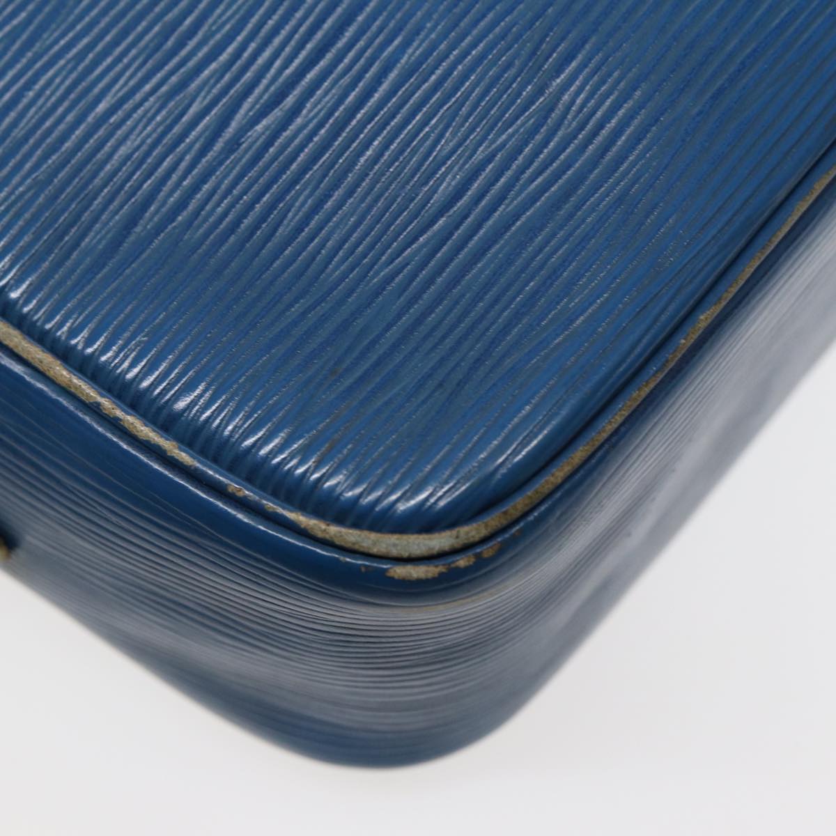 LOUIS VUITTON Epi Trocadero 27 Shoulder Bag Blue M52315 LV Auth 86817