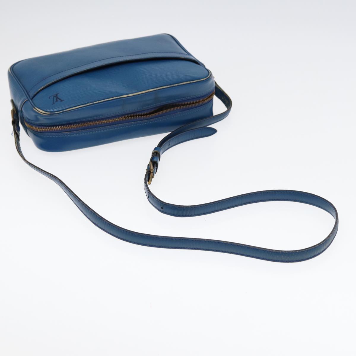 LOUIS VUITTON Epi Trocadero 27 Shoulder Bag Blue M52315 LV Auth 86817