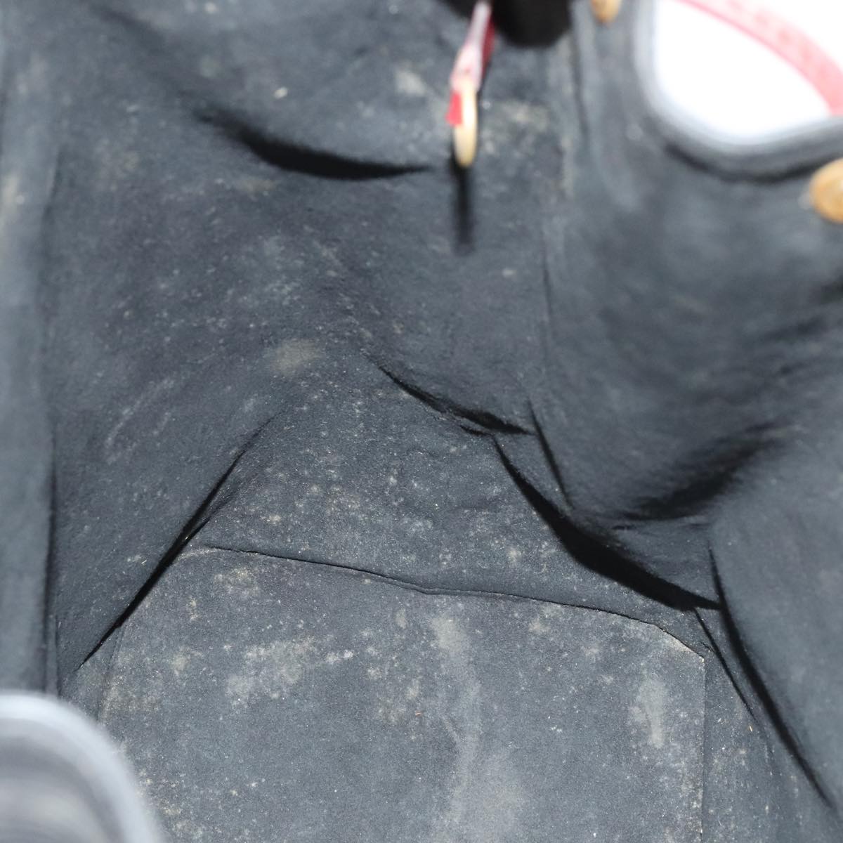 LOUIS VUITTON Epi Noe Shoulder Bag Bicolor Black Red M44017 LV Auth 86988