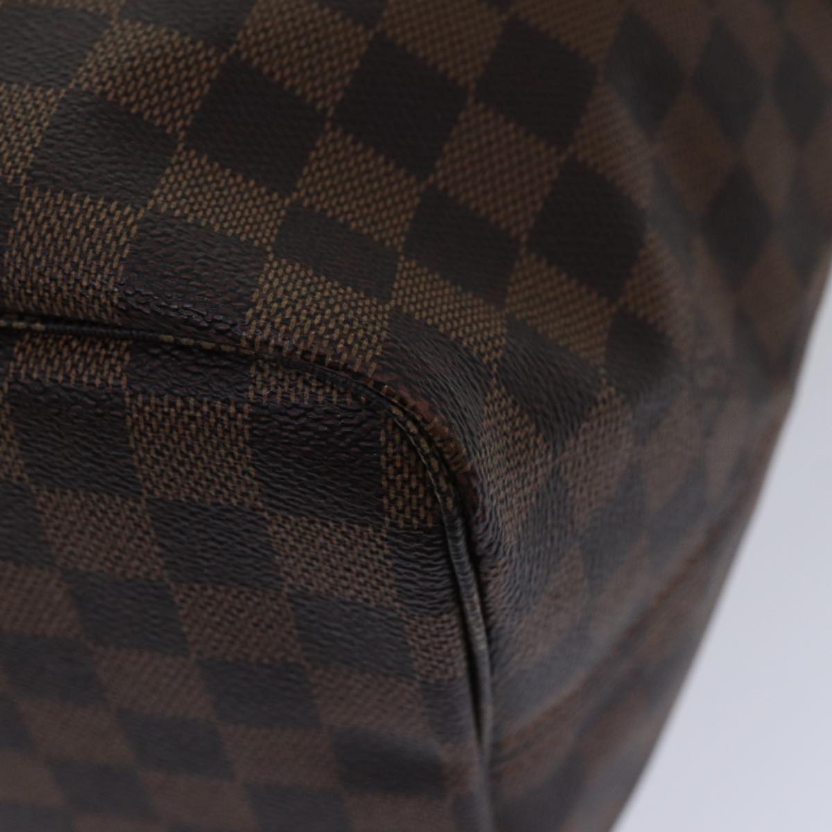 LOUIS VUITTON Damier Ebene Neverfull GM Tote Bag N51106 LV Auth 86989SA