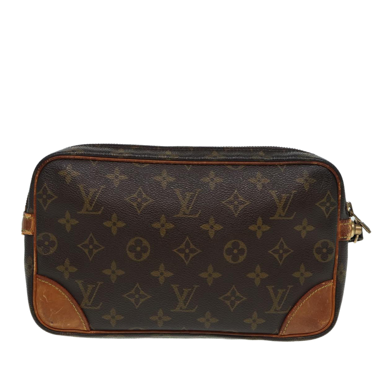 LOUIS VUITTON Monogram Marly Dragonne GM Clutch Bag M51825 LV Auth 87186