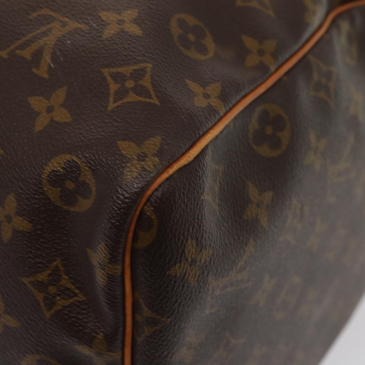 LOUIS VUITTON Monogram Keepall 60 Boston Bag M41422 LV Auth 87415