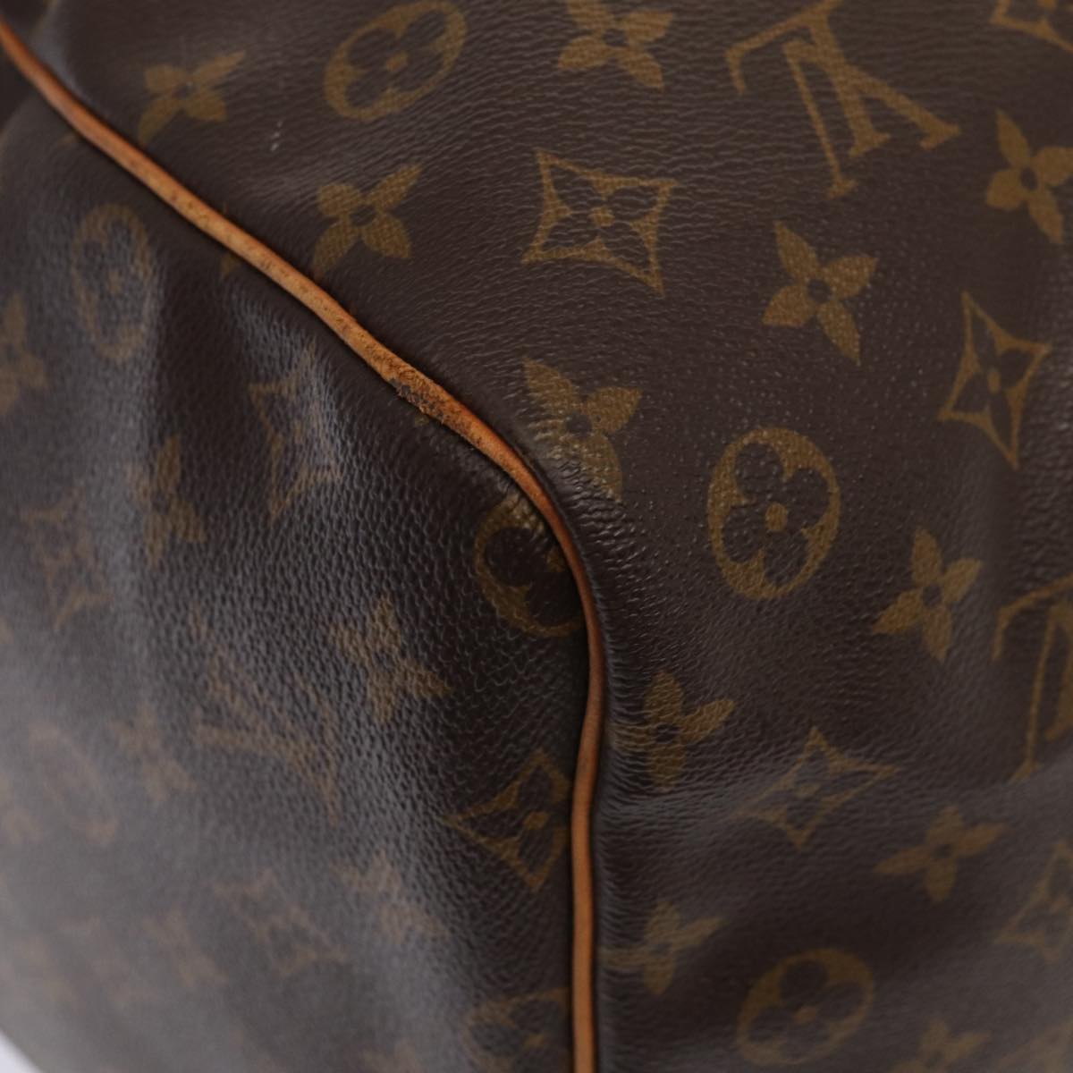 LOUIS VUITTON Monogram Keepall 60 Boston Bag M41422 LV Auth 87415