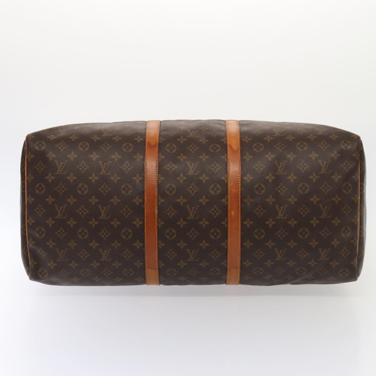 LOUIS VUITTON Monogram Keepall 60 Boston Bag M41422 LV Auth 87415
