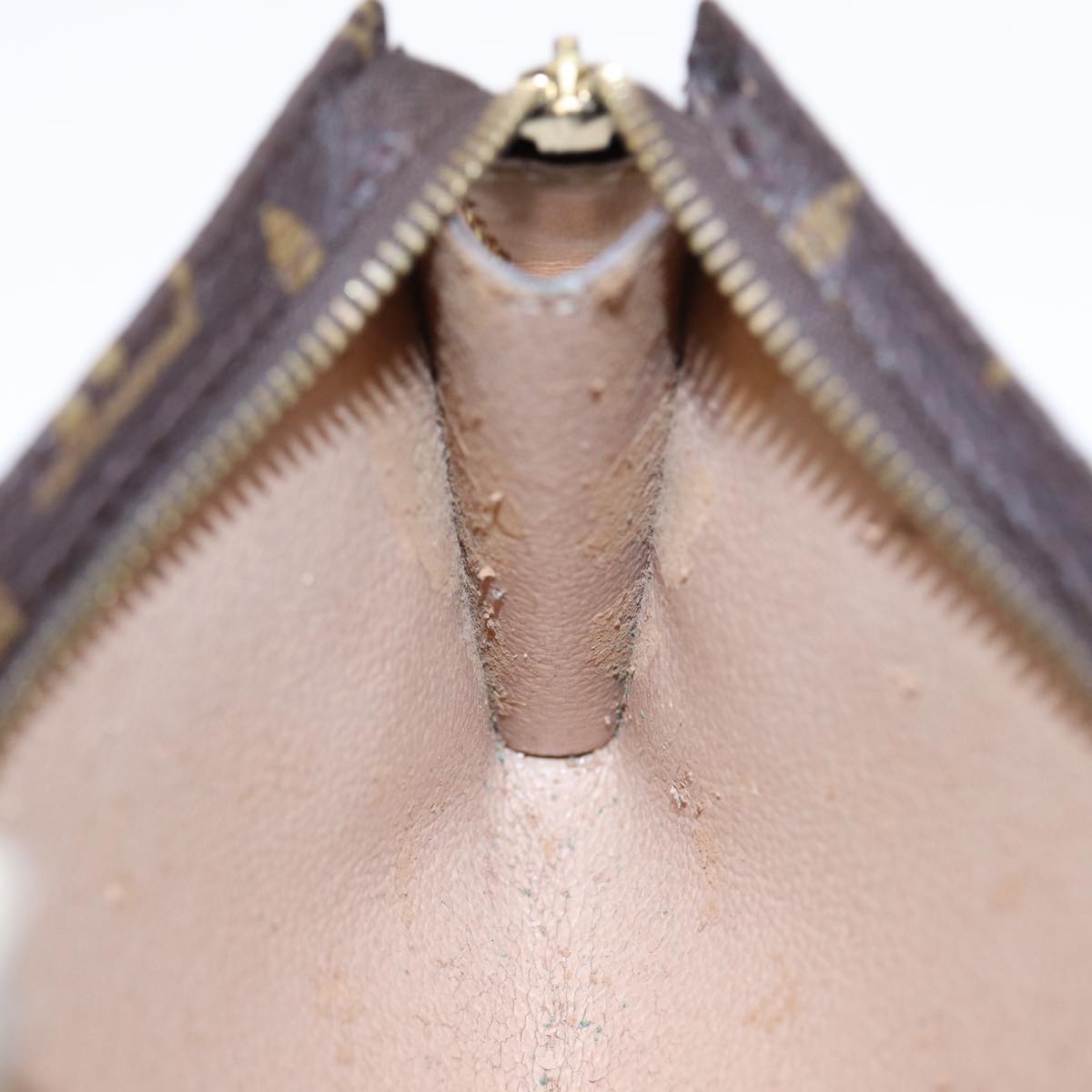 LOUIS VUITTON Monogram Bucket PM Accessory Pouch LV Auth 87451