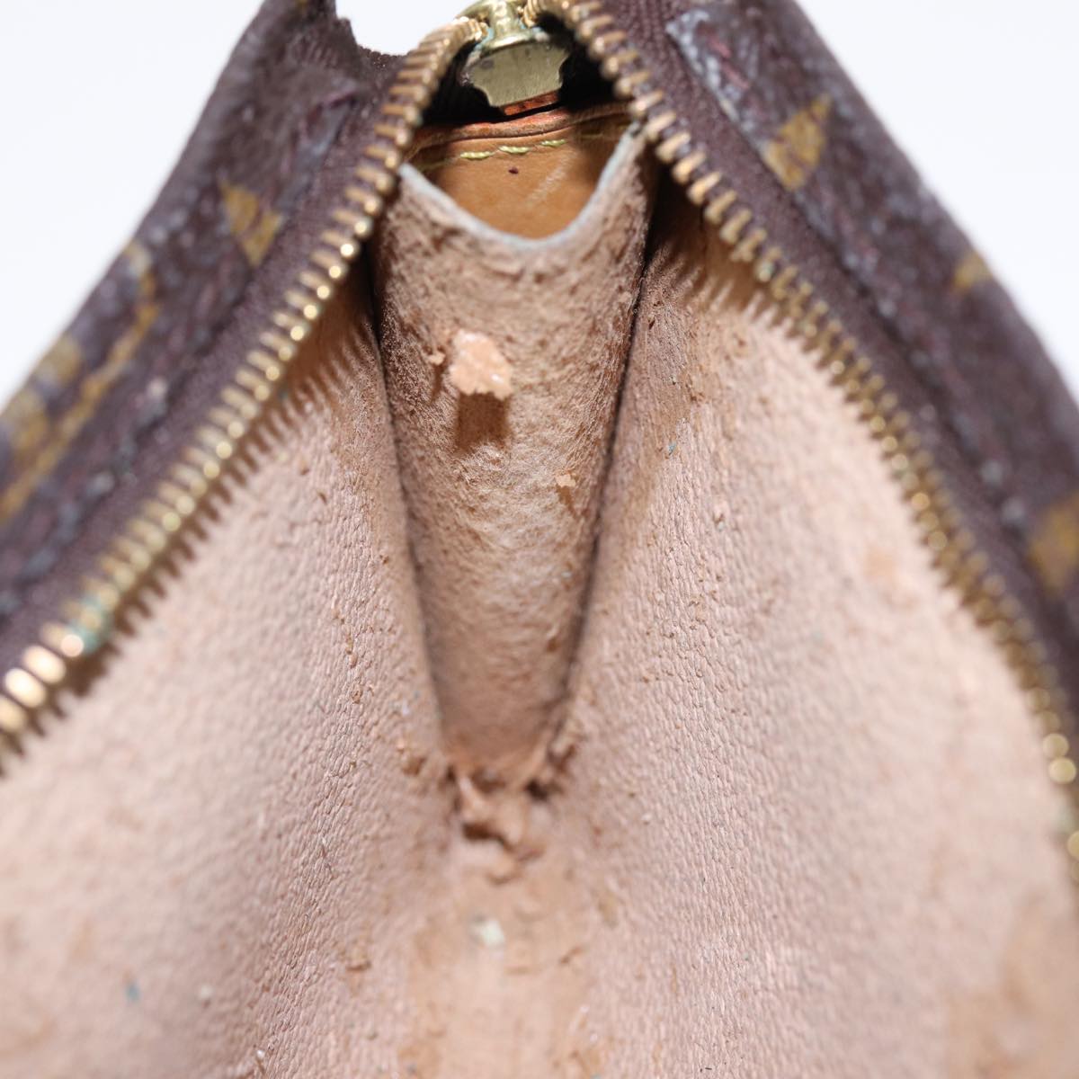 LOUIS VUITTON Monogram Bucket PM Accessory Pouch LV Auth 87452