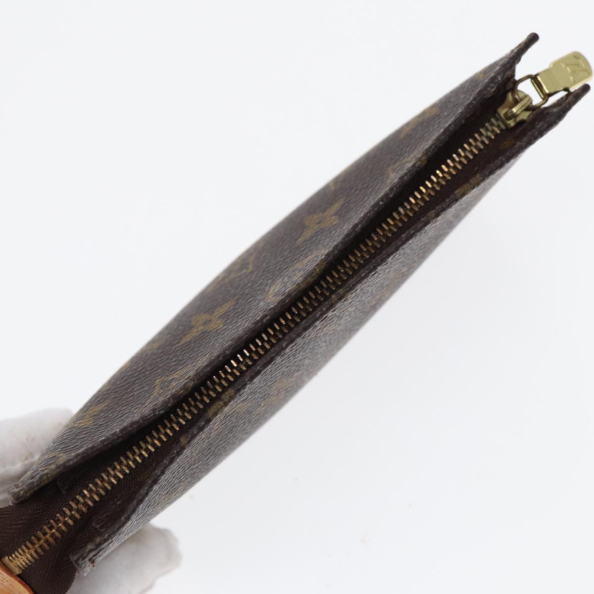 LOUIS VUITTON Monogram Bucket PM Accessory Pouch LV Auth 87452