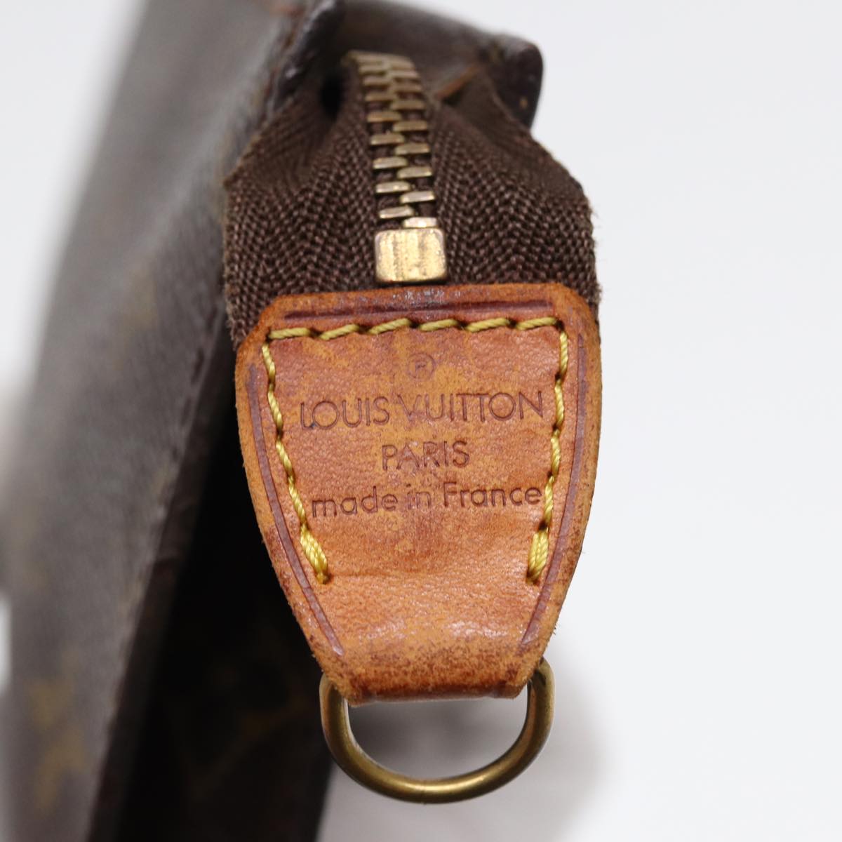 LOUIS VUITTON Monogram Bucket PM Accessory Pouch LV Auth 87454