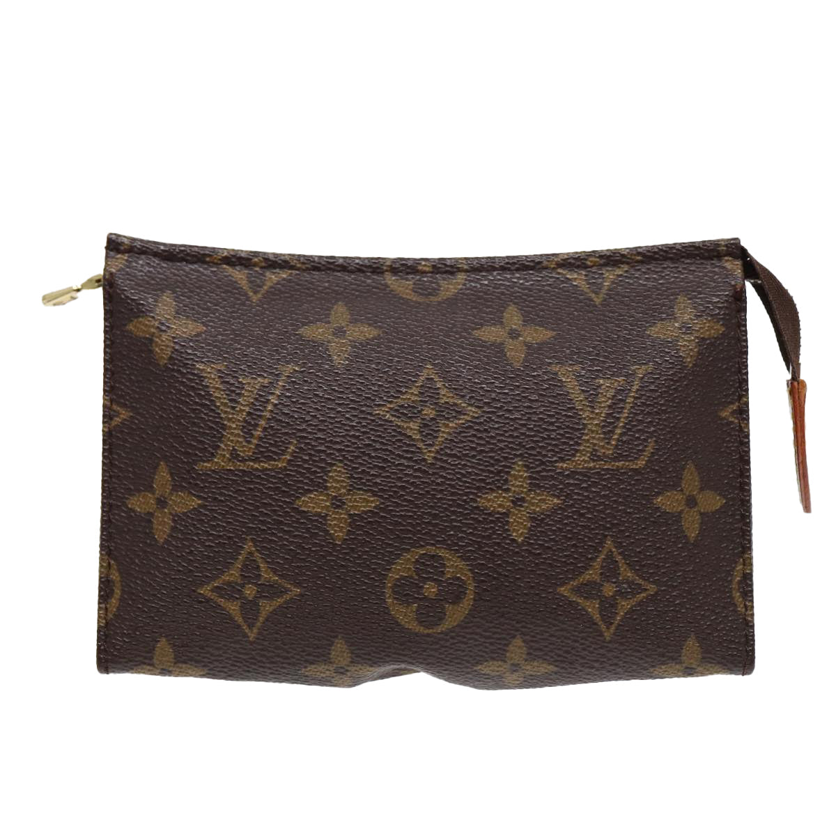 LOUIS VUITTON Monogram Poche Toilette 15 Pouch M47546 LV Auth 87458