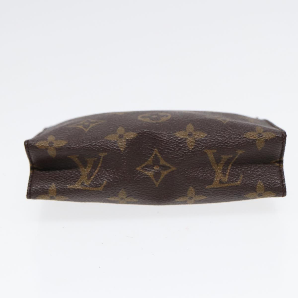 LOUIS VUITTON Monogram Poche Toilette 15 Pouch M47546 LV Auth 87458