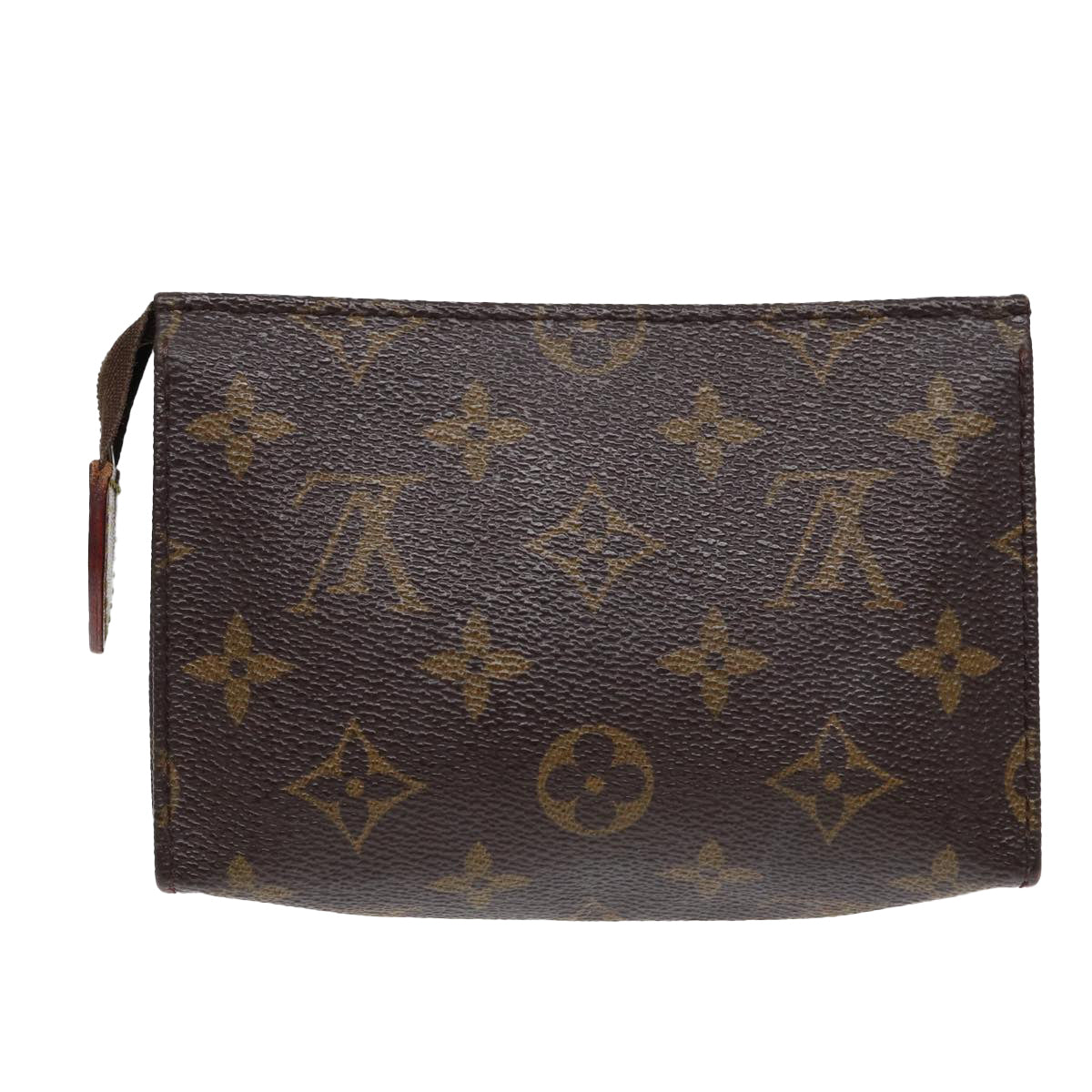 LOUIS VUITTON Monogram Poche Toilette 15 Pouch M47546 LV Auth 87459