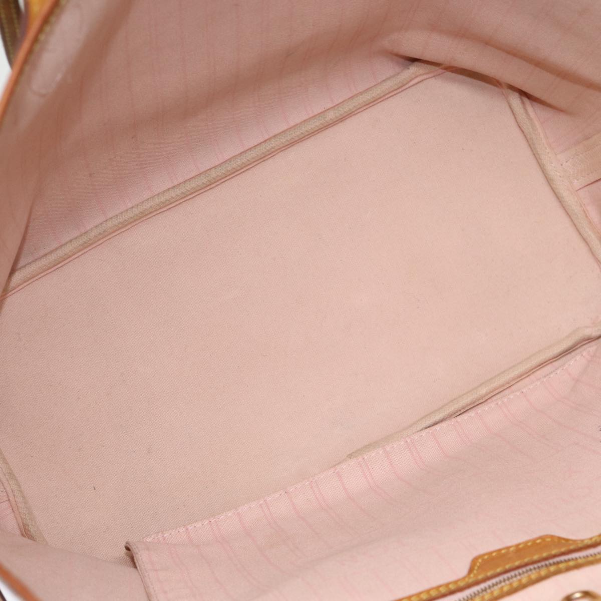 LOUIS VUITTON Damier Azur Neverfull MM Tote Bag N41605 LV Auth 87566