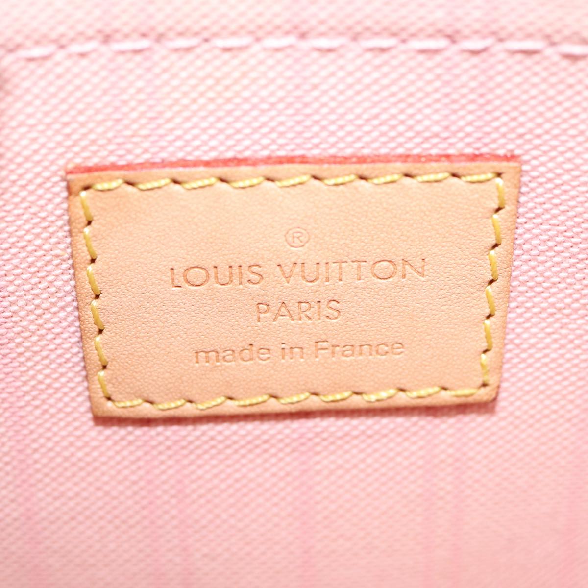 LOUIS VUITTON Damier Azur Neverfull MM Tote Bag N41605 LV Auth 87566