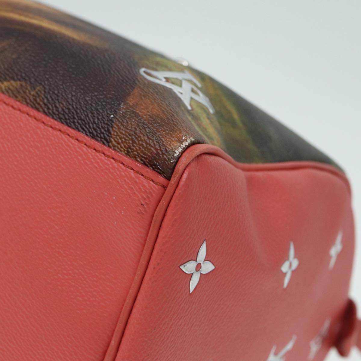 LOUIS VUITTON Masters Collection Mona Lisa Speedy 30 Bag M43372 LV Auth 87609SAM