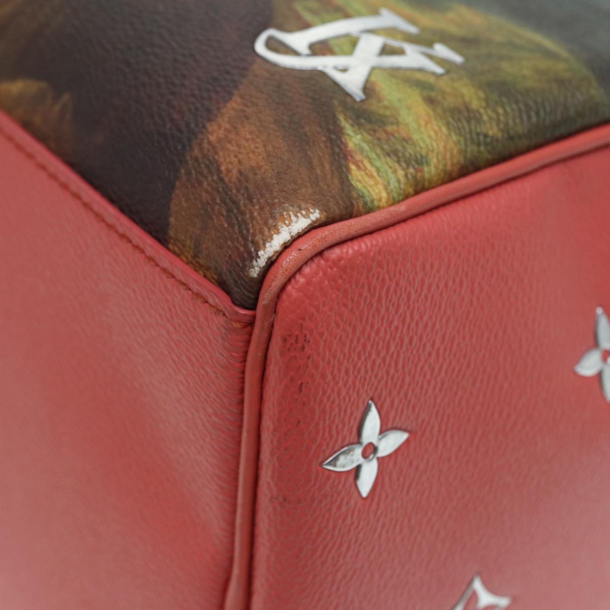 LOUIS VUITTON Masters Collection Mona Lisa Speedy 30 Bag M43372 LV Auth 87609SAM