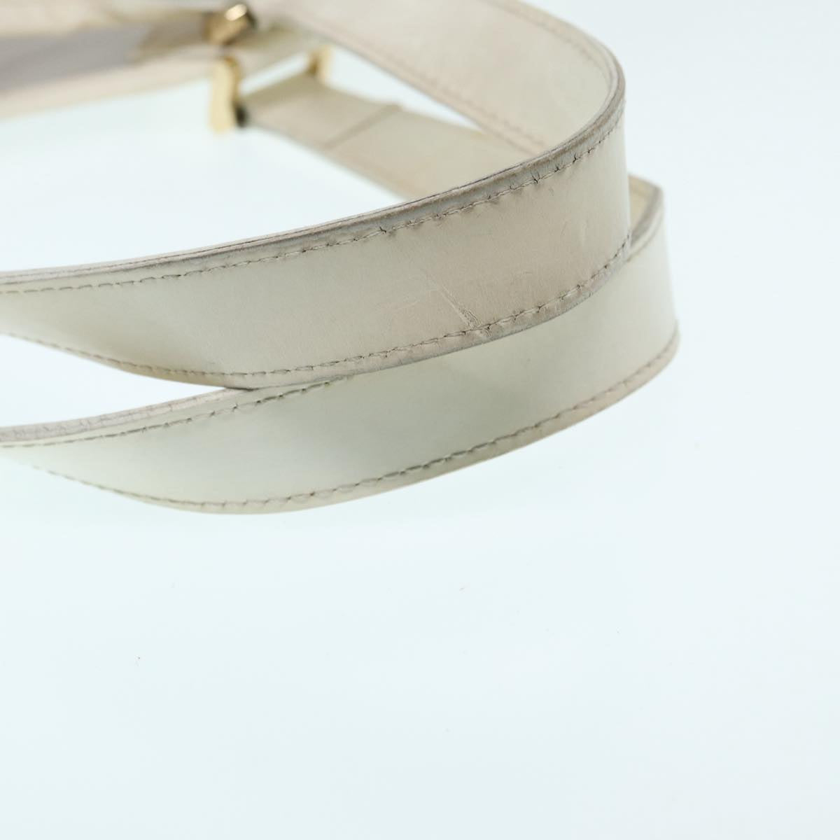 LOUIS VUITTON Epi Plage Lagoon Bay Tote Bag White Clear M92151 LV Auth 87892