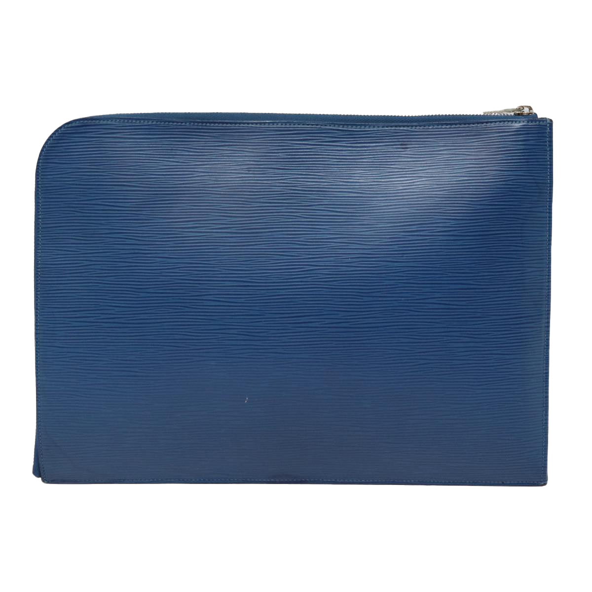 LOUIS VUITTON Epi Pochette Jules GM Clutch Bag Blue M64154 LV Auth 87939