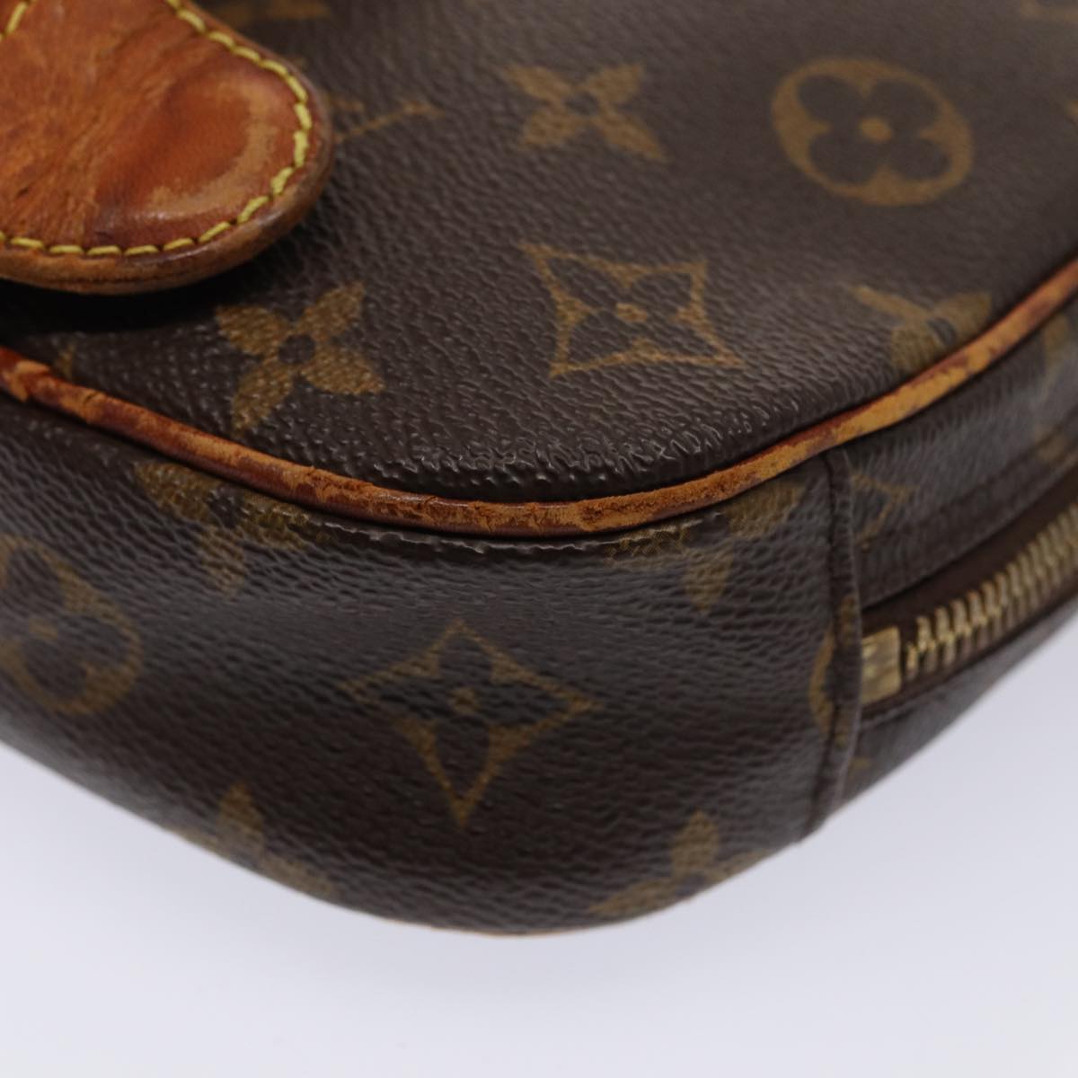 LOUIS VUITTON Monogram Pochette Gange Shoulder Bag M51870 LV Auth 88005