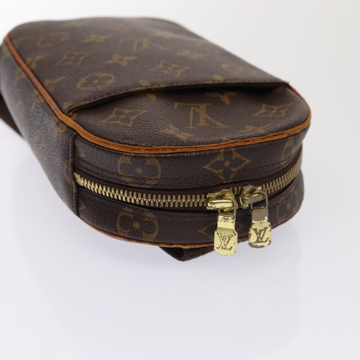 LOUIS VUITTON Monogram Pochette Gange Shoulder Bag M51870 LV Auth 88005