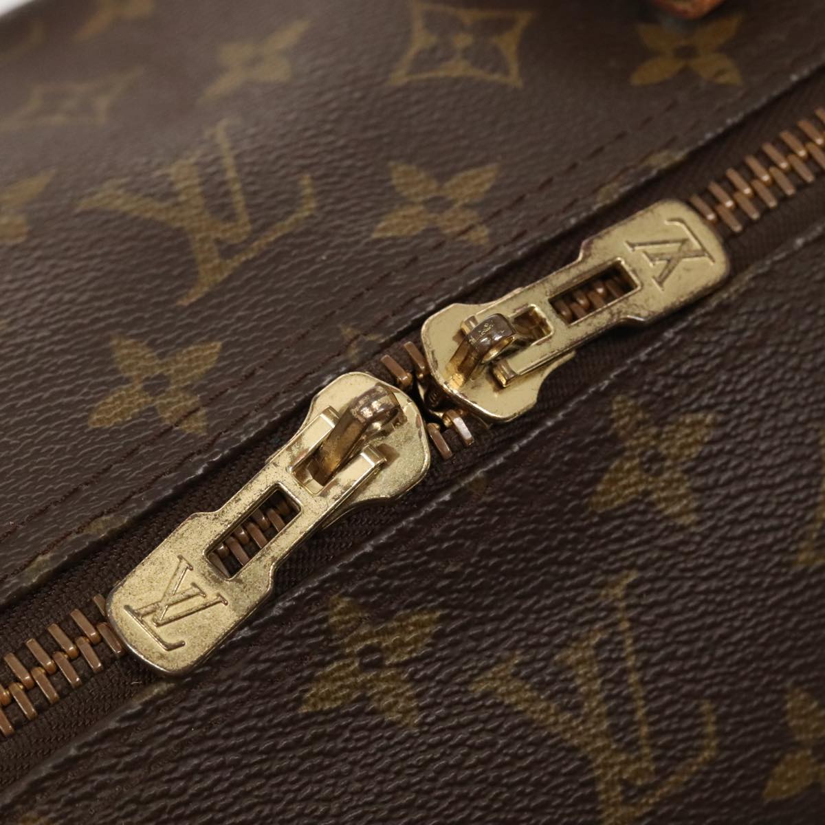 LOUIS VUITTON Monogram Keepall 60 Boston Bag M41422 LV Auth 88579