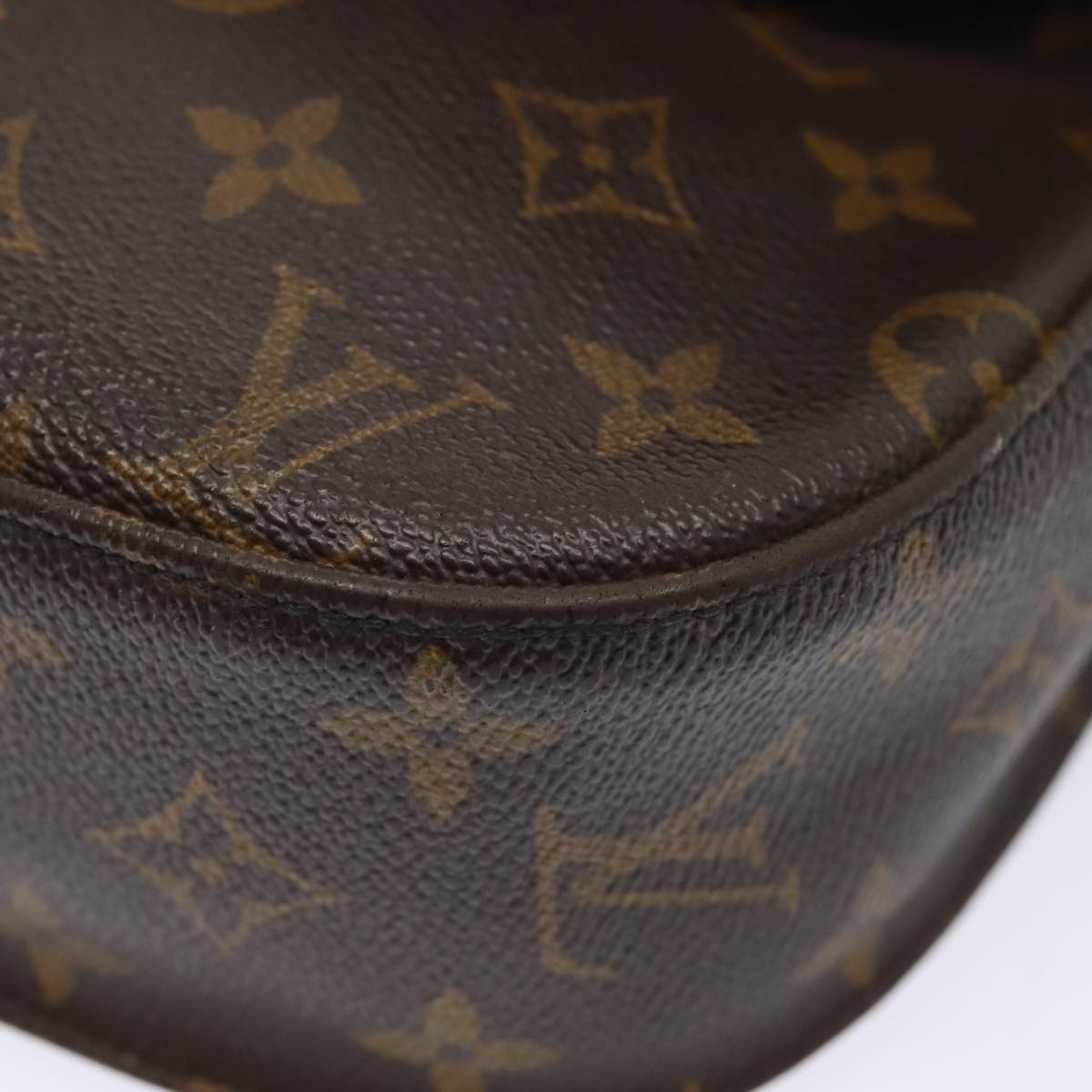 LOUIS VUITTON Monogram Saint Cloud GM Shoulder Bag M51242 LV Auth 88587