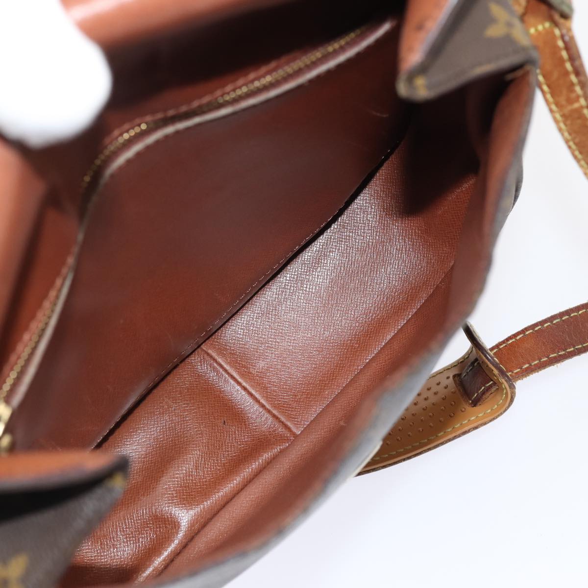 LOUIS VUITTON Monogram Saint Cloud GM Shoulder Bag M51242 LV Auth 88587