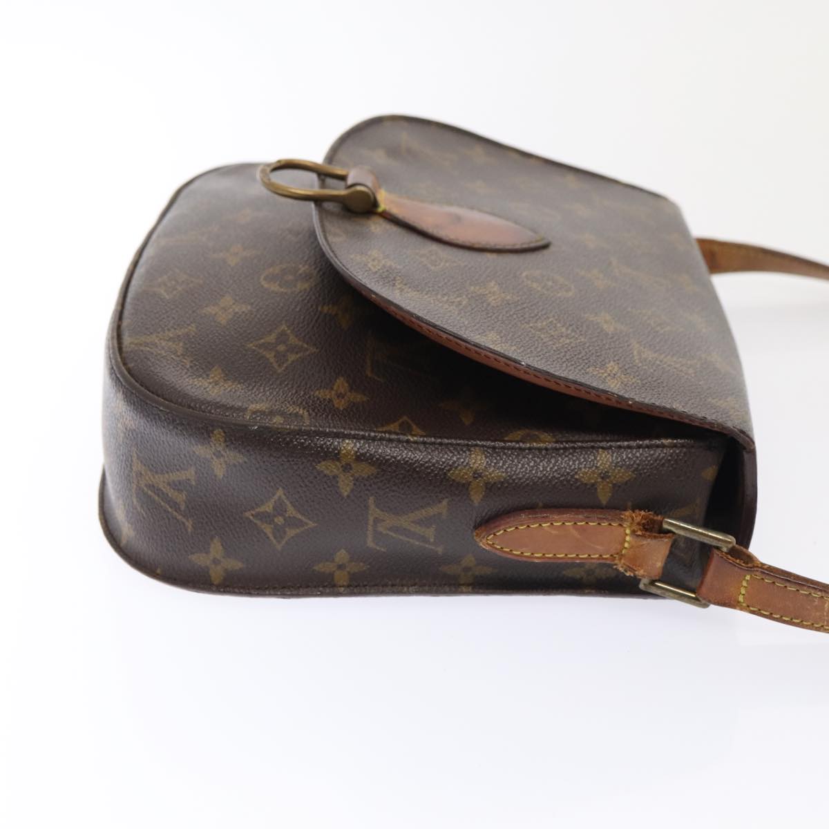 LOUIS VUITTON Monogram Saint Cloud GM Shoulder Bag M51242 LV Auth 88587