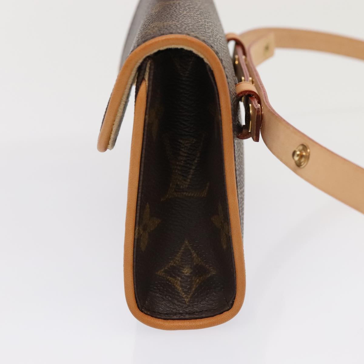 LOUIS VUITTON Monogram Pochette Florentine Waist bag M51855 LV Auth 88916AV