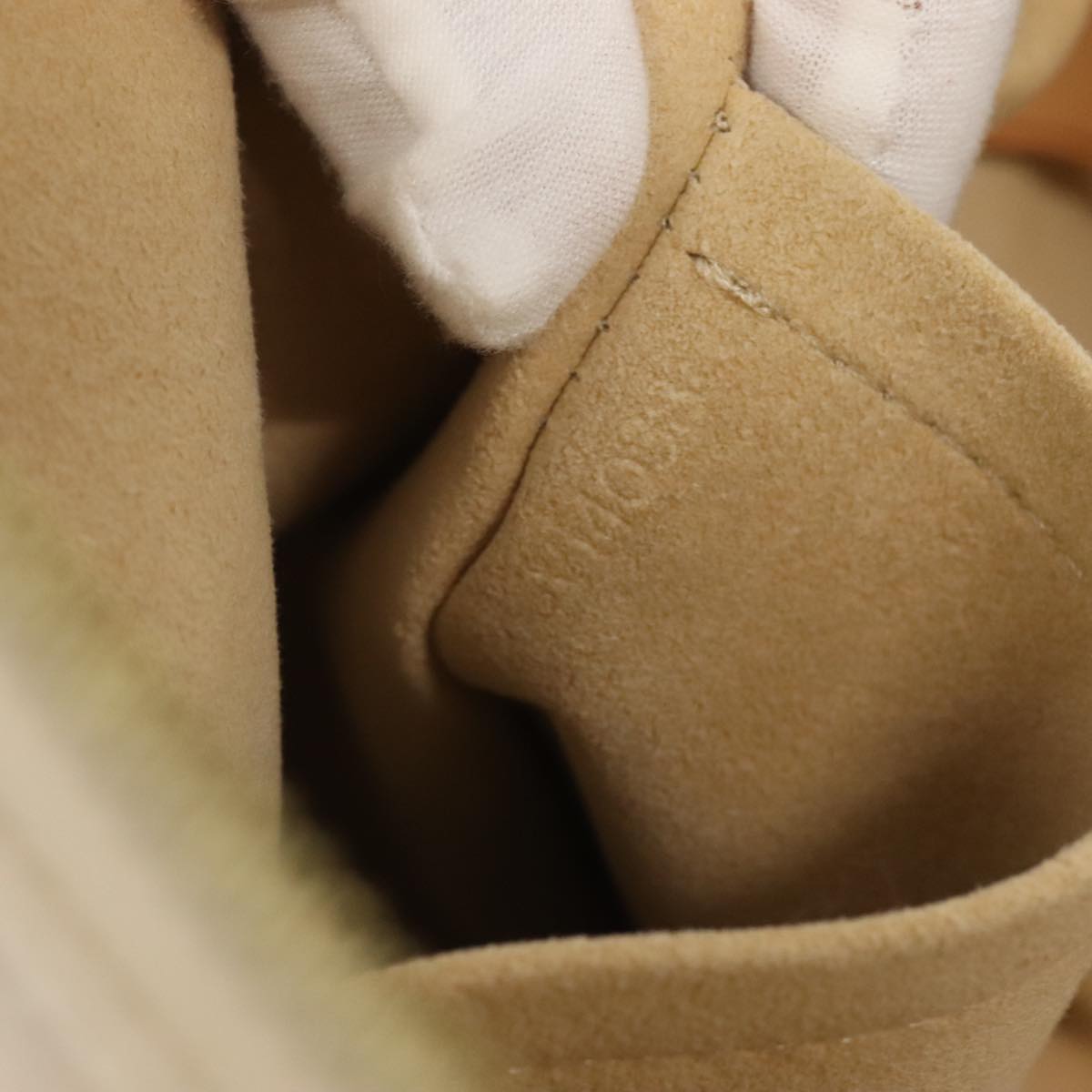 LOUIS VUITTON Damier Azur Saleya PM Tote Bag N51186 LV Auth 88918AV