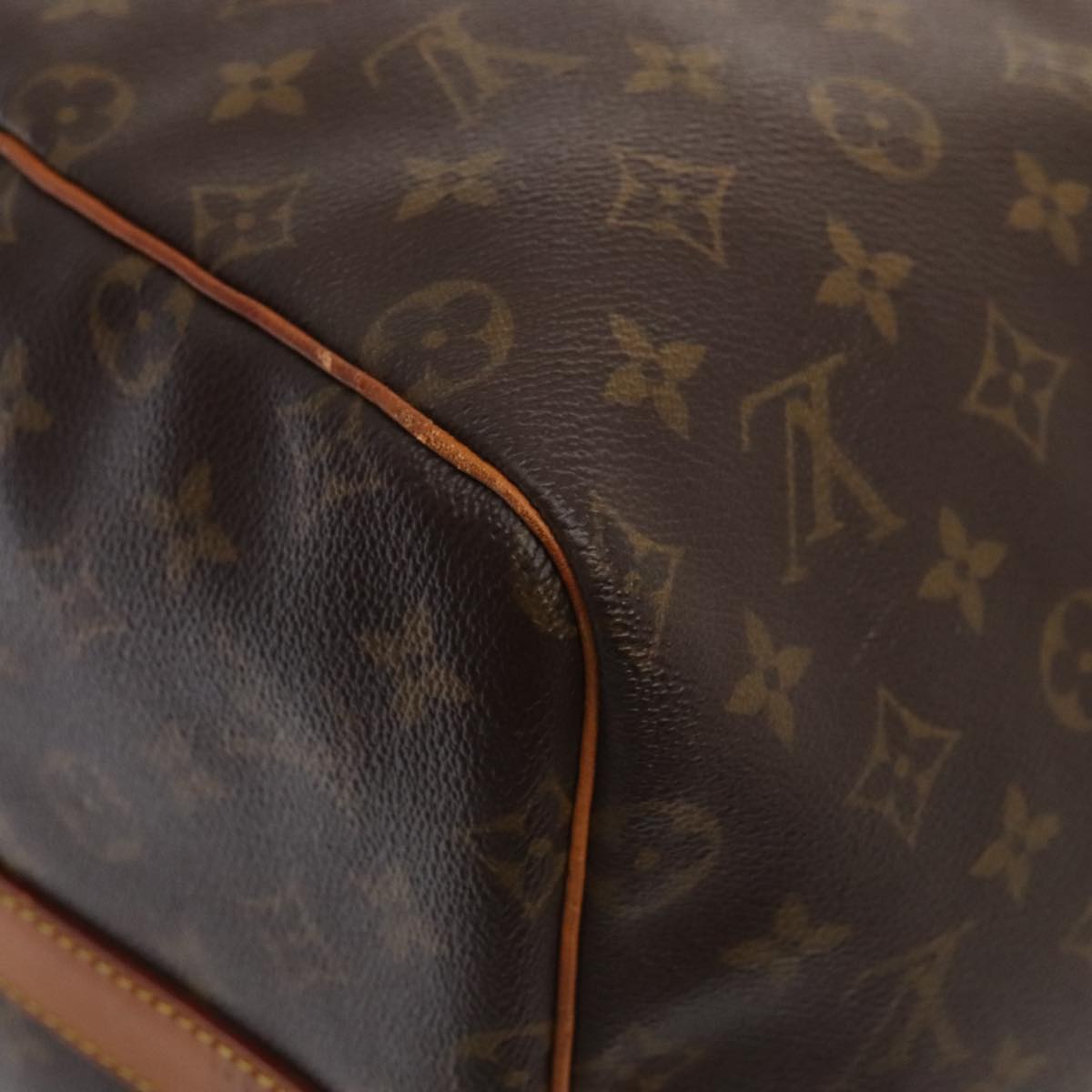LOUIS VUITTON Monogram Keepall Bandouliere 55 Boston Bag M41414 LV Auth 88923