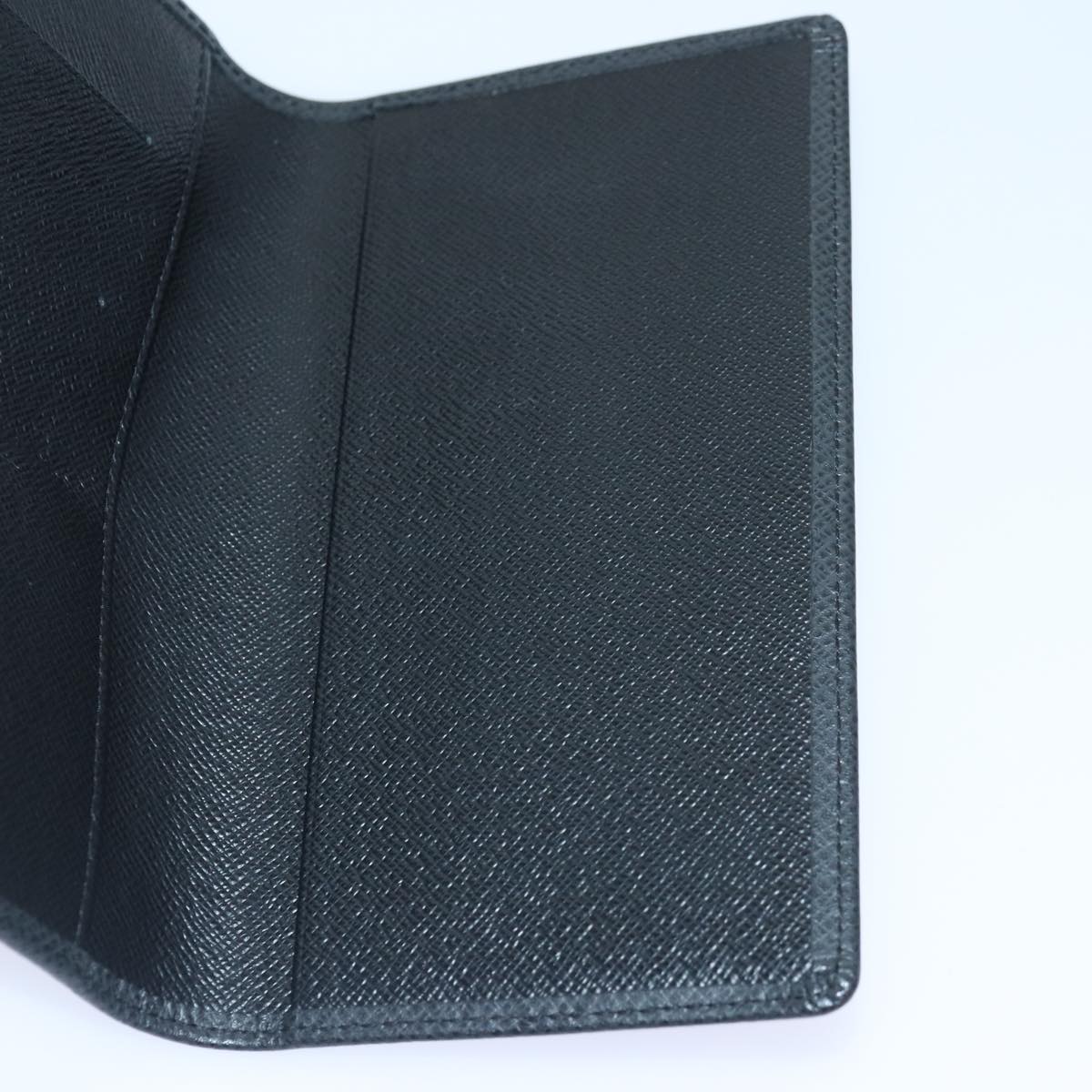 LOUIS VUITTON Taiga Agenda Poche Note Cover Ardoise R20425 LV Auth 89057A