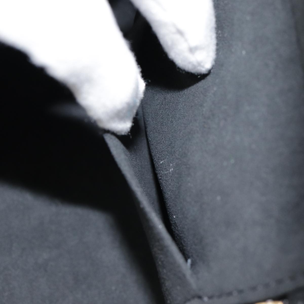 LOUIS VUITTON Monogram Game On Vanity PM Hand Bag Black M57482 LV Auth 89082SM