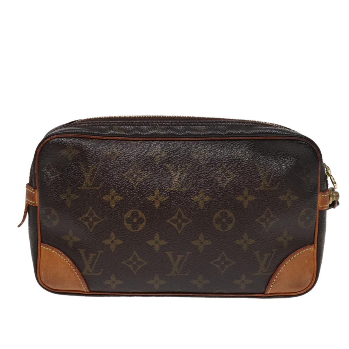 LOUIS VUITTON Monogram Marly Dragonne GM Clutch Bag M51825 LV Auth 89292