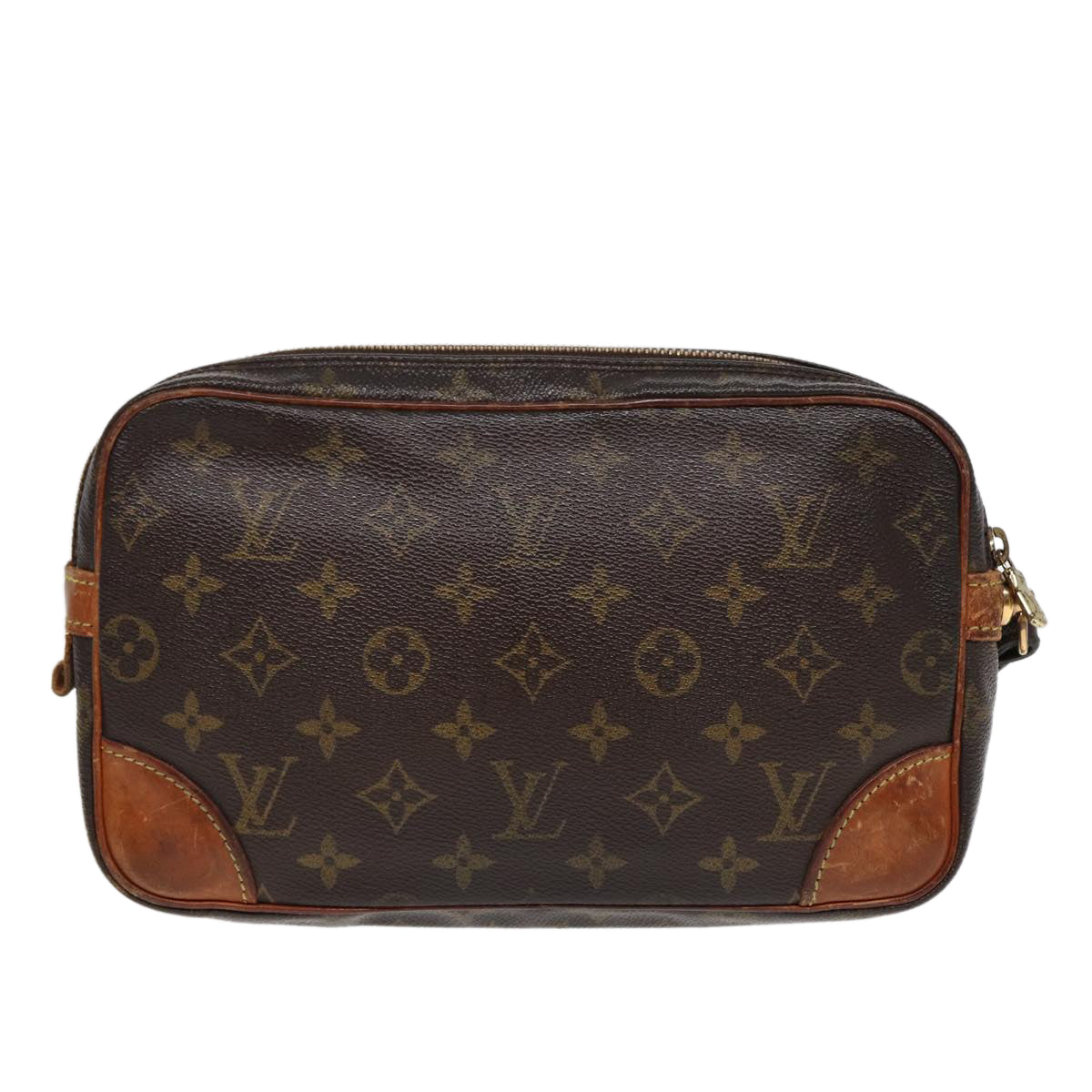 LOUIS VUITTON Monogram Marly Dragonne GM Clutch Bag M51825 LV Auth 89295
