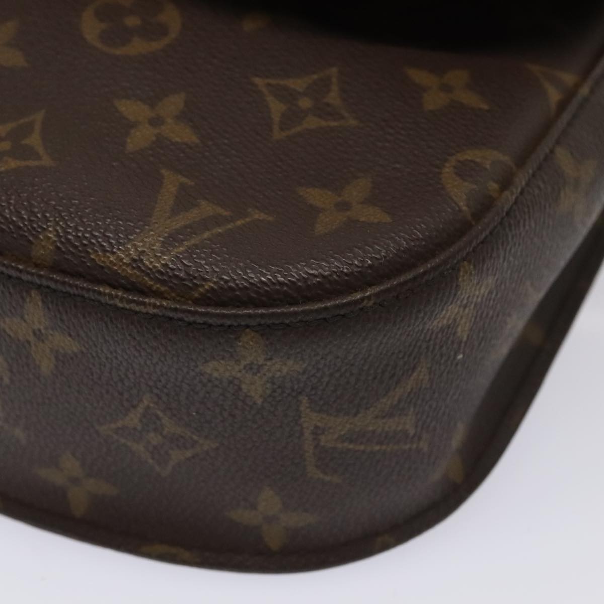 LOUIS VUITTON Monogram Saint Cloud GM Shoulder Bag M51242 LV Auth 89509