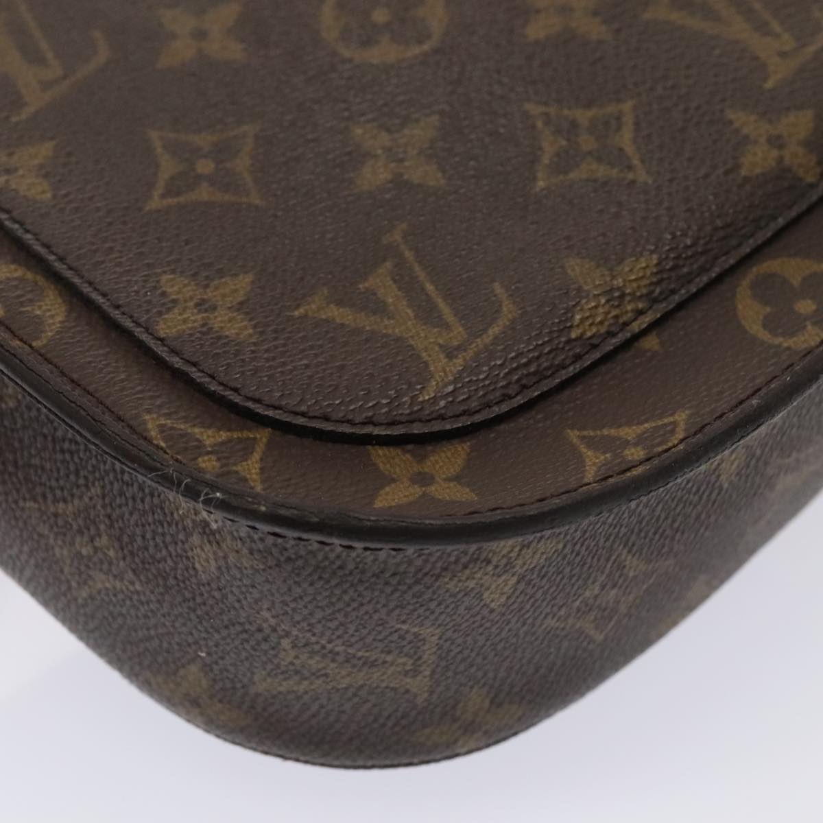 LOUIS VUITTON Monogram Saint Cloud GM Shoulder Bag M51242 LV Auth 89509