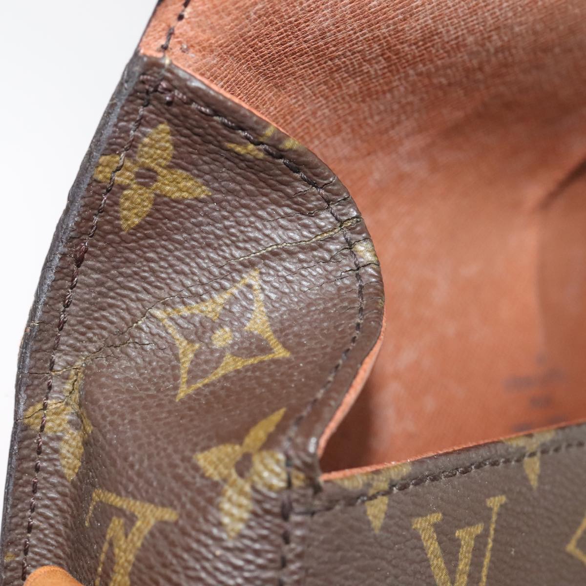 LOUIS VUITTON Monogram Saint Cloud GM Shoulder Bag M51242 LV Auth 89509