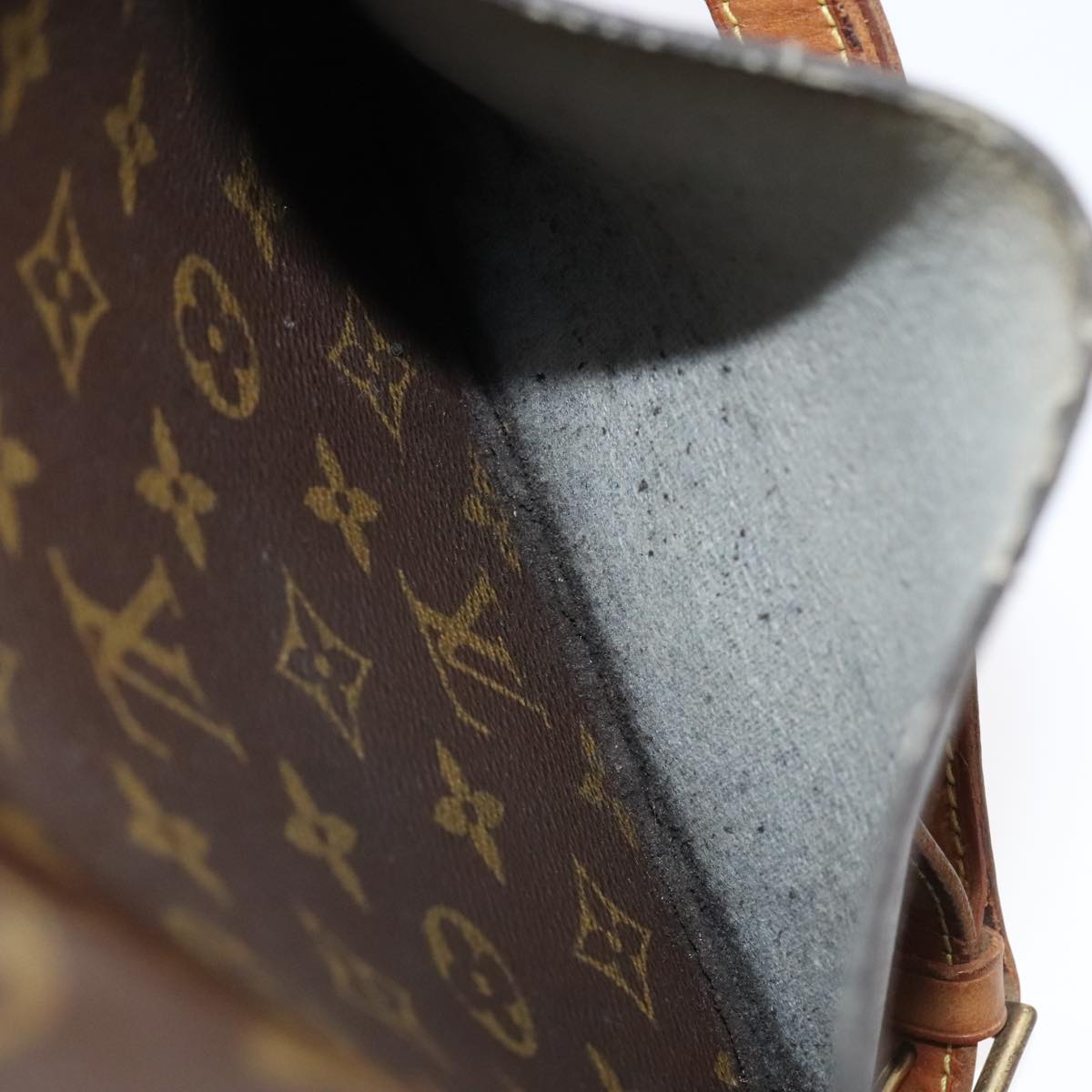 LOUIS VUITTON Monogram Saint Cloud GM Shoulder Bag M51242 LV Auth 89509