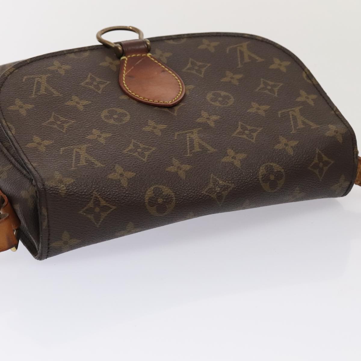LOUIS VUITTON Monogram Saint Cloud GM Shoulder Bag M51242 LV Auth 89509