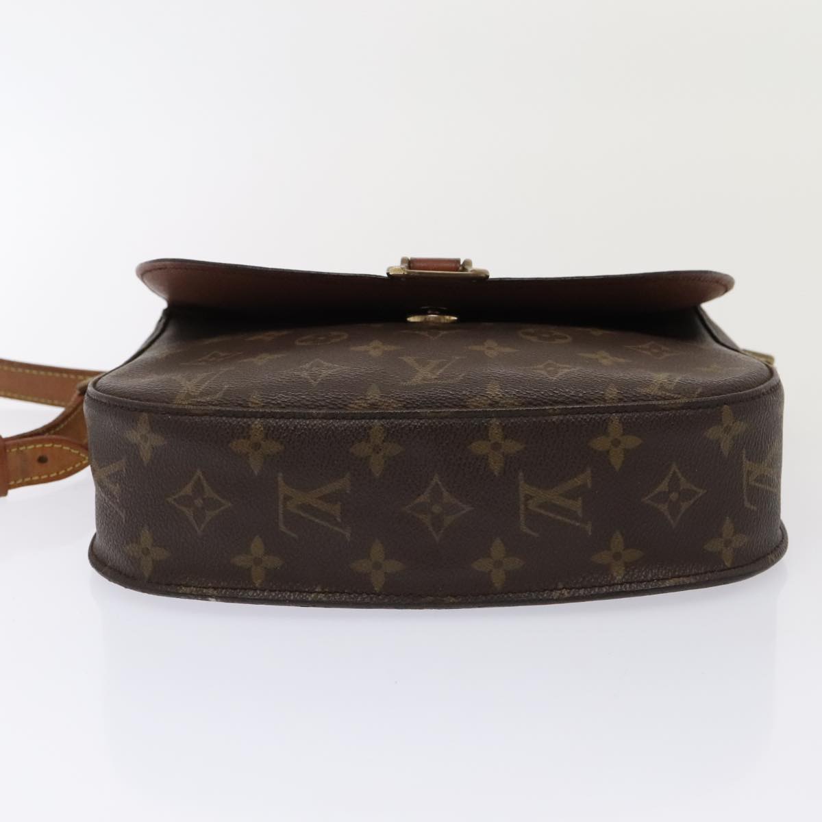 LOUIS VUITTON Monogram Saint Cloud GM Shoulder Bag M51242 LV Auth 89509