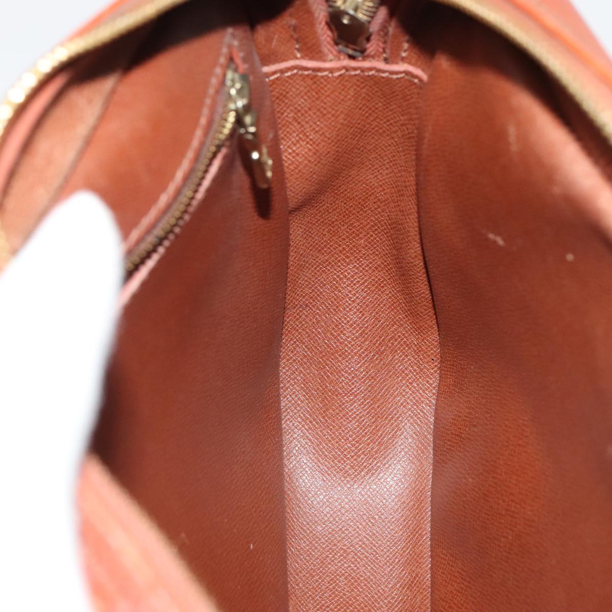 LOUIS VUITTON Epi Jeune FilleMM Shoulder Bag Brown M52153 LV Auth 89553