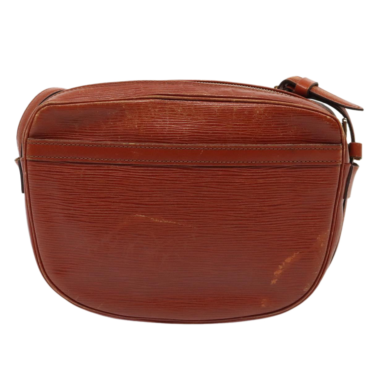 LOUIS VUITTON Epi Jeune FilleMM Shoulder Bag Brown M52153 LV Auth 89553