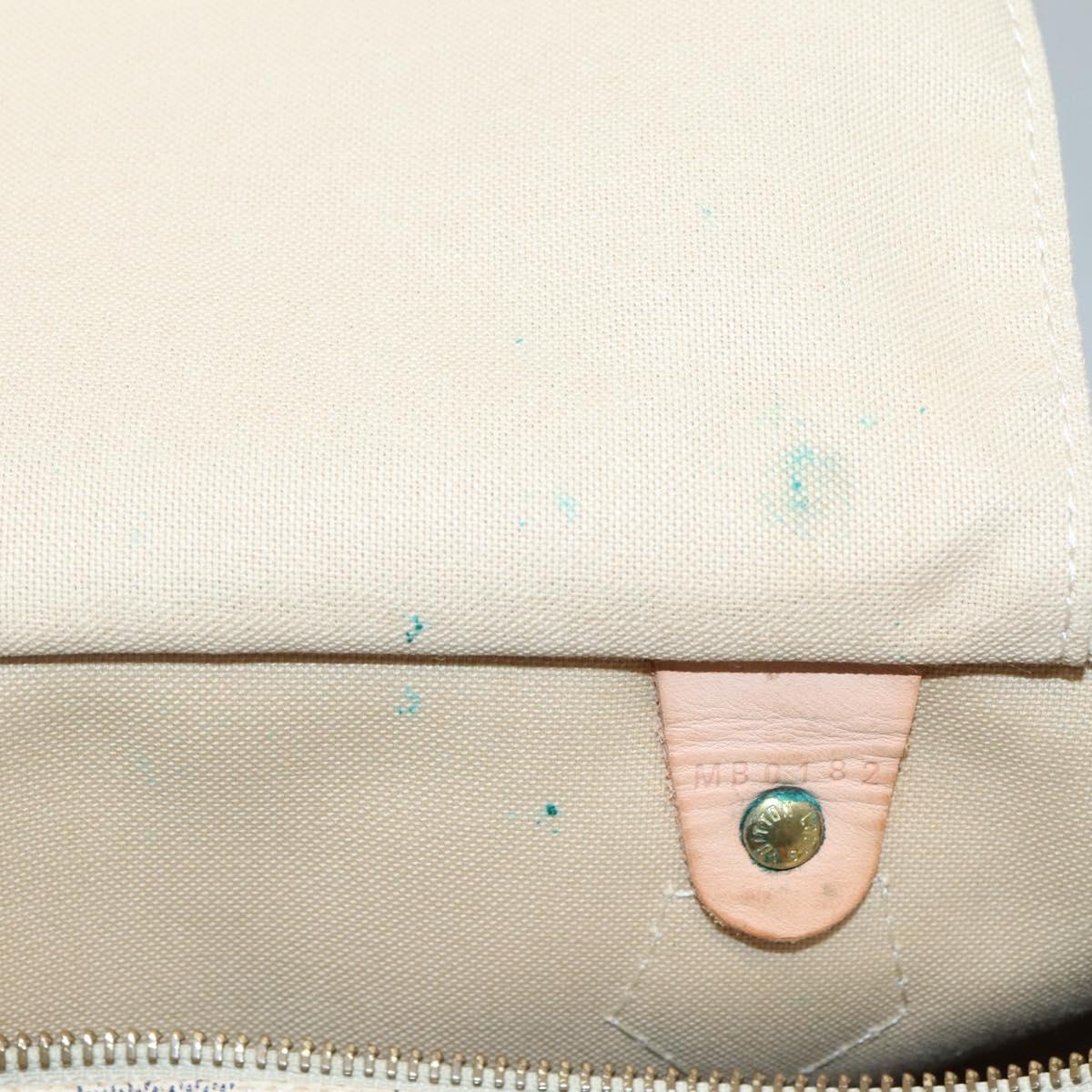 LOUIS VUITTON Damier Azur Speedy 30 Hand Bag N41533 LV Auth 89669