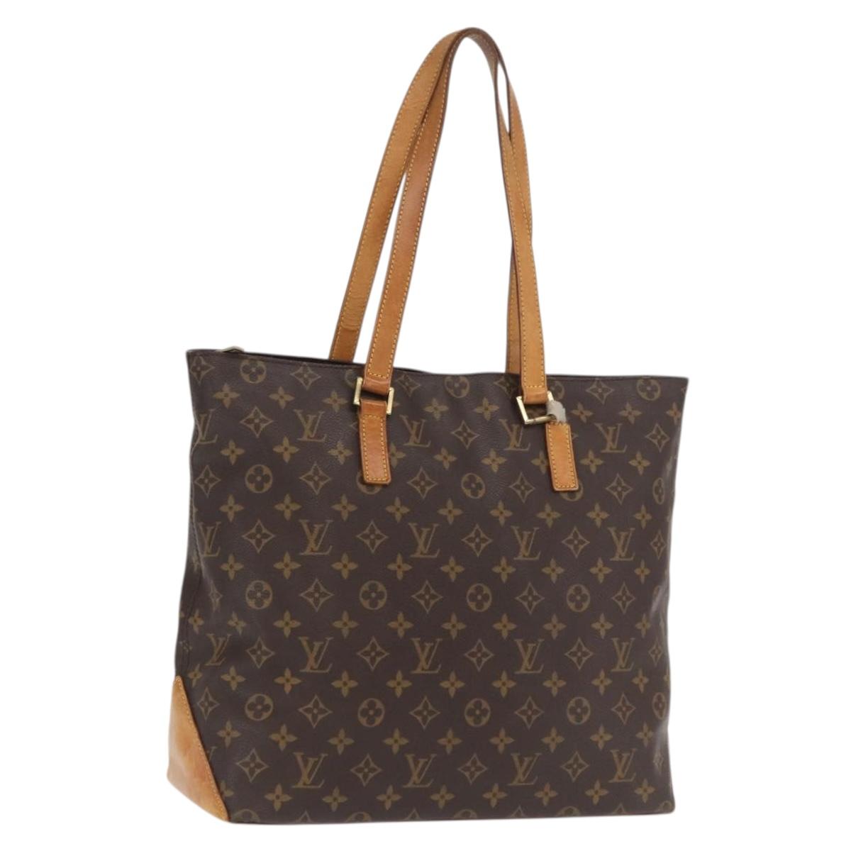 LOUIS VUITTON Monogram Cabas Mezzo Tote Bag M51151 LV Auth 89686
