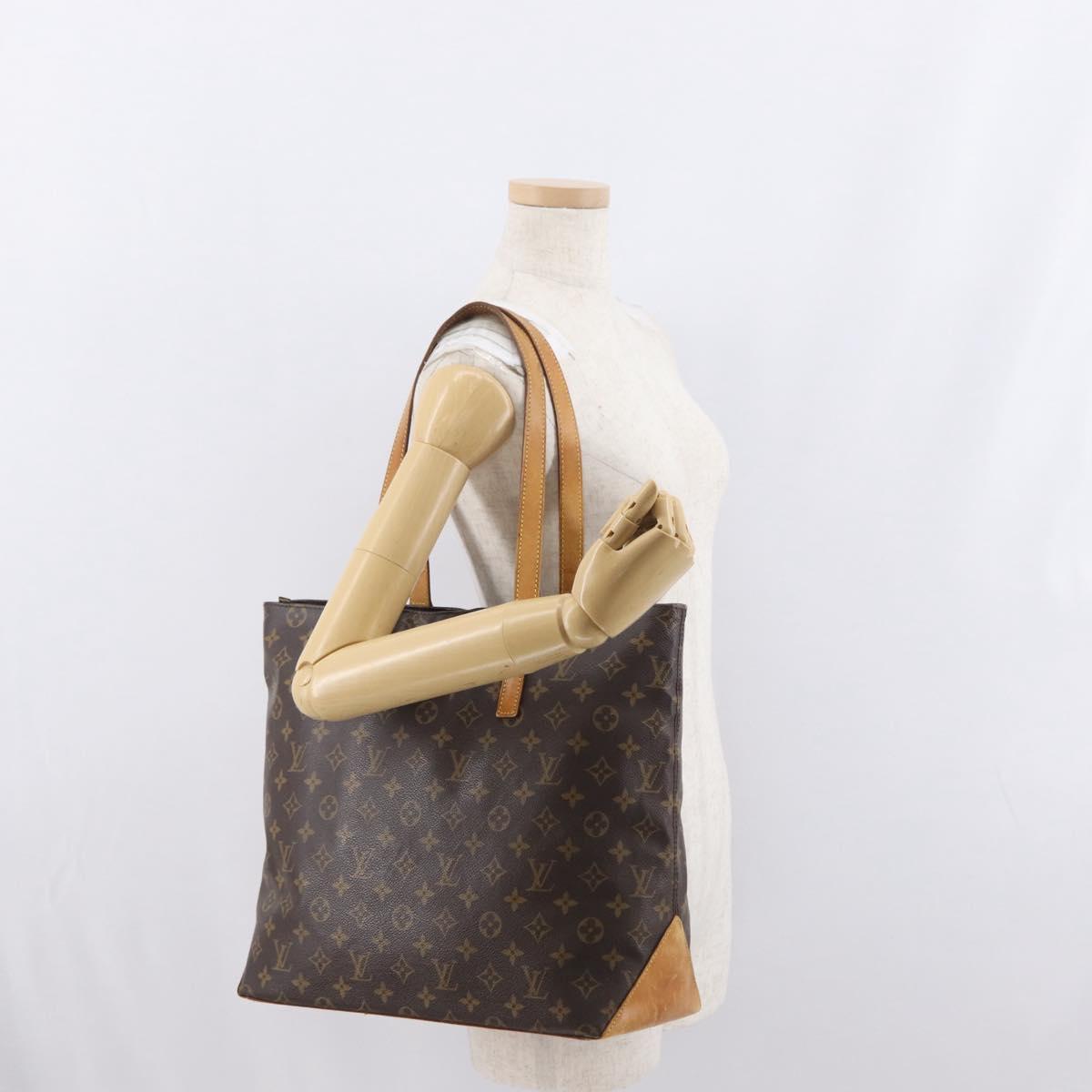 LOUIS VUITTON Monogram Cabas Mezzo Tote Bag M51151 LV Auth 89686